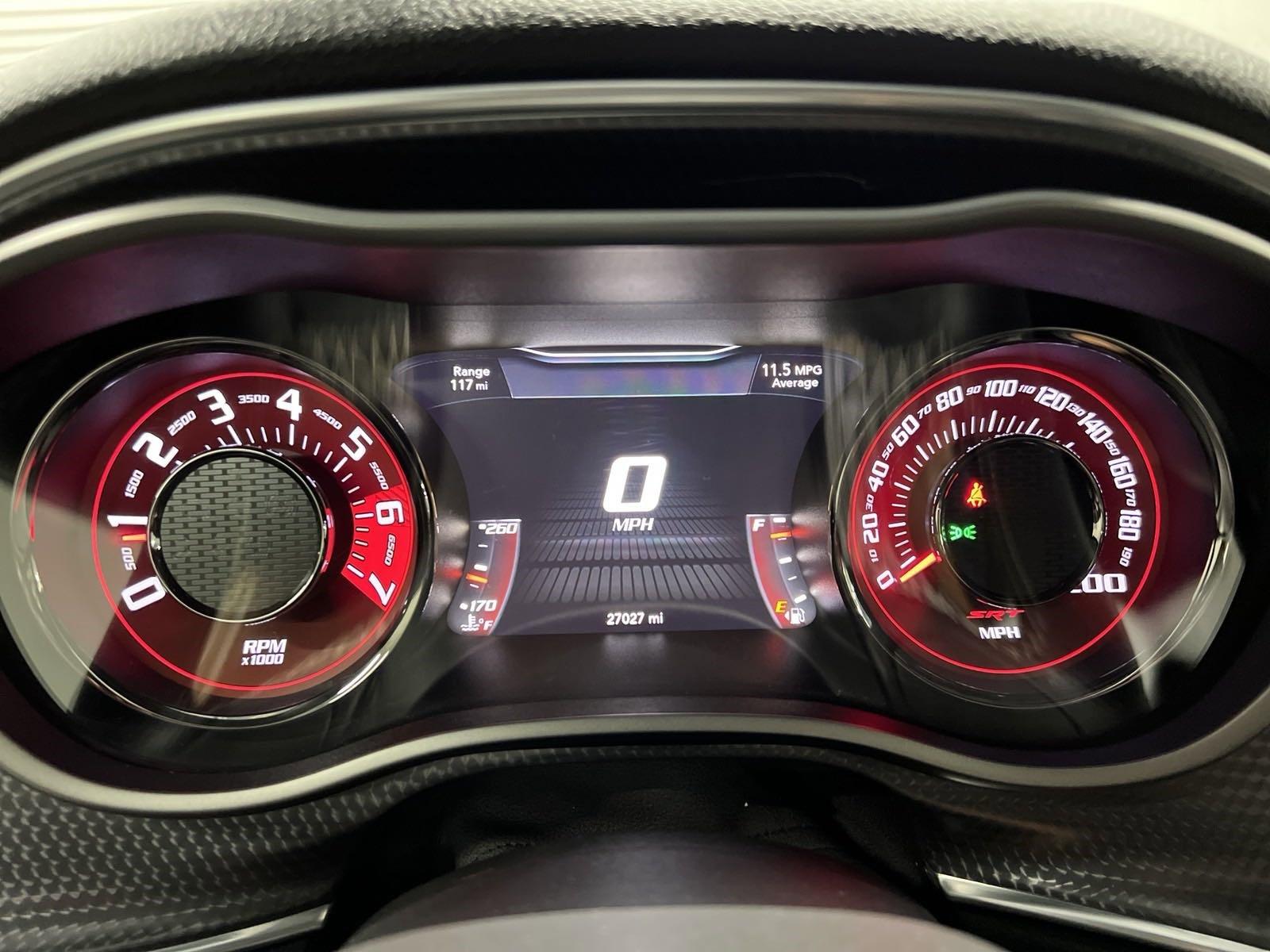 2015 Dodge Challenger SRT Hellcat tachometer gauge